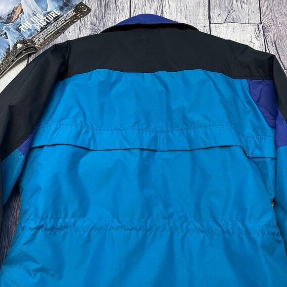 Vintage Columbia Women's Medium Retro Neon Ski Snowboarding Winter Jacket Coat - Picture 11 of 11